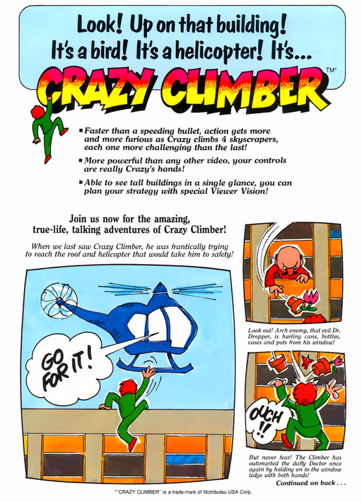 Crazy Climber (US set 2) Game Cover